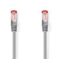 CAT6-kabel | RJ45 Male | RJ45 Male | S/FTP | 15.0 m | Rond | LSZH | Grijs - thumbnail
