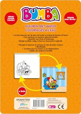Bumba kleurboek kleuren met water - herfst