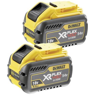 DeWALT DCB547X2 2x Accu 9.0Ah 54V XR FlexVolt