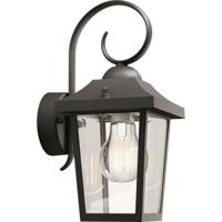 Philips LED Buzzard Wandleuchte 1x60W 230V 8718696156797 Wandlamp Gloeilamp E27 Zwart - thumbnail