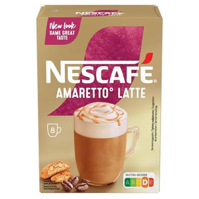 Nescafé - Gold Amaretto Latte - 6x 8 zakjes