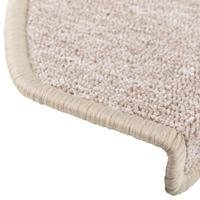Trapmatten 10 st 65x24x4 cm Taupe Halfrond Groot - thumbnail