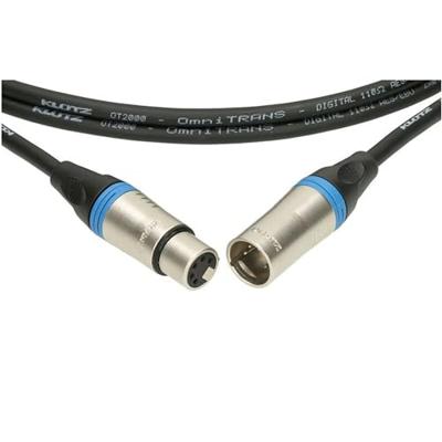 Klotz LX2-5X1K2-01.0 Ultraflexibele DMX-kabel met XLR 5p 1 meter