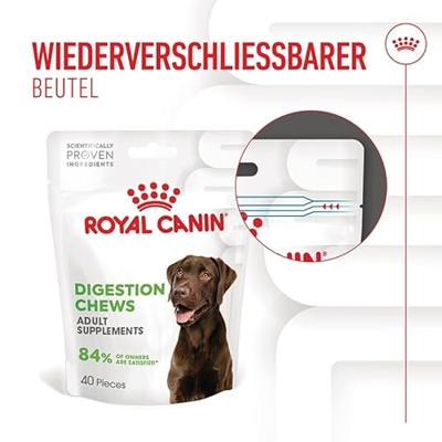 Royal Canin Digestion Chews voedingssupplement hond 6 x 160 g - thumbnail