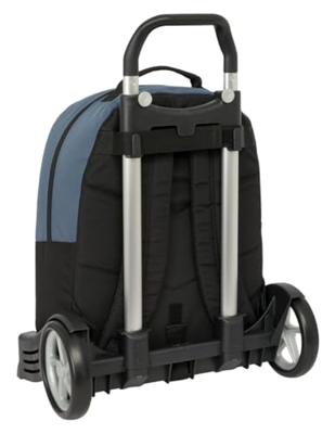 Schoolrugzak met Wielen BlackFit8 California Blauw Zwart 32 x 42 x 15 cm Schoolrugzak met Wielen BlackFit8 California Blauw Zwart 32 x 42 x 15 cm