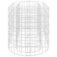 VidaXL Gabion plantenbak verhoogd 120x50x50 cm gegalvaniseerd ijzer - thumbnail