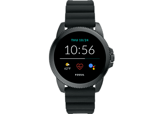Fossil FTW4047 Horloge Gen. 5E Sport Smartwatch siliconen band 42 mm