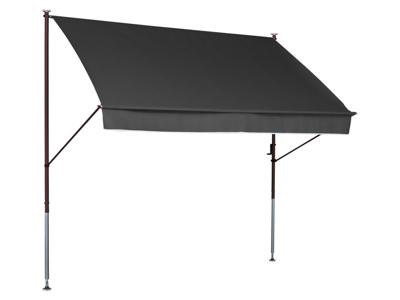 Angerer Klemluifel (Donkergrijs, 350 cm breit)