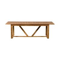 WOOOD Outdoor Eettafel 'Beaver' Teakhout, 240 x 90cm - thumbnail