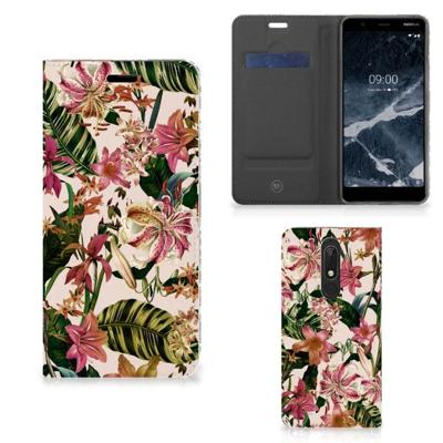 Nokia 5.1 (2018) Smart Cover Flowers Nokia 5.1 (2018) Smart Cover Flowers