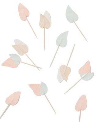 HEMA Cocktailprikkers botanisch - 15 stuks