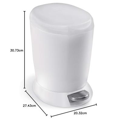 Simplehuman Afvalemmer Slim 6 liter