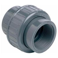 Aquaforte Koppeling 1¼ inch - 2x Binnendraad met 0-ring - Weerbestendig Druk PVC - thumbnail