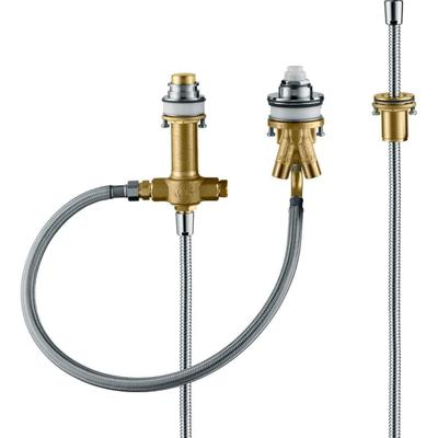 Hansgrohe Inbouwdeel voor 3-gats ééngreeps badrandmengkraan serviceluik verplicht