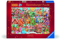 Ravensburger puzzel Christmas Cookie Village 1000 stukjes - thumbnail