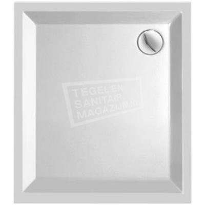 Plieger Kwadrant douchebak 90x80x5cm acryl wit 0942117