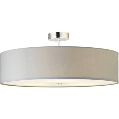 Brilliant Stoffen plafondlamp Andria Ø 60cm grijs 93522/22