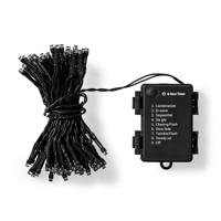 Nedis CLBO96 Decoratieve Verlichting Koord 96 Led's Warm Wit 7.20 M Licht Effecten: 7 Batterij Gevoed - thumbnail
