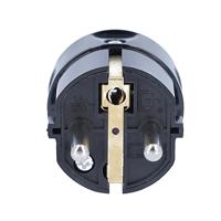 AS Schwabe 45032 Stekker met randaarde Kunststof 230 V Zwart IP20 - thumbnail