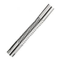 Wiesbaden Chroom muurbuis recht buigbaar 32 mm - thumbnail