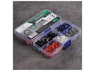 Quadrios 22C482 Assortiment adereindhulzen 0.5 mm², 0.75 mm², 1 mm², 2.5 mm² Deels geïsoleerd 400 stuk(s)
