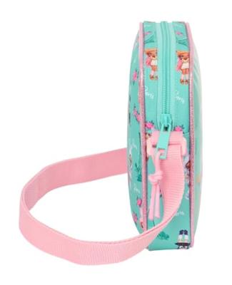Schoudertas Na!Na!Na! Surprise Bunny Roze Turkoois 16 x 18 x 4 cm