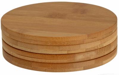 Onderzetters Bamboe 4 stuks