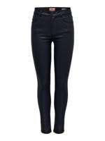 Hush mid skinny black coated pants - thumbnail