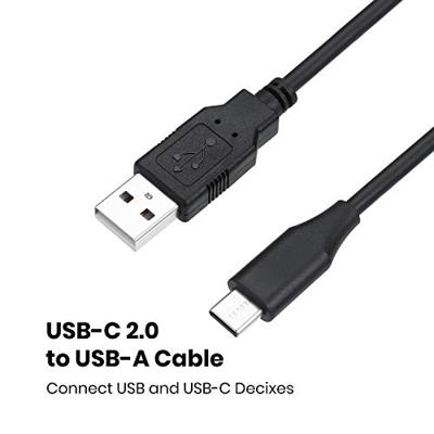 Perixx USB-kabel USB 2.0 USB-A stekker, USB-C stekker 1.00 m Zwart 11796 Perixx USB-kabel USB 2.0 USB-A stekker, USB-C stekker 1.00 m Zwart 11796