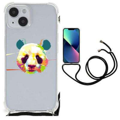 iPhone 14 Plus Stevig | Bumper Hoesje | Panda Color iPhone 14 Plus Stevig | Bumper Hoesje | Panda Color
