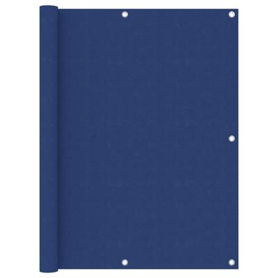 Balkonscherm 120x500 cm oxford stof blauw