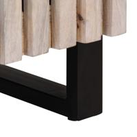 Badkamerkast 38x34x58 cm massief mangohout - thumbnail