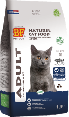 Biofood adult kattenvoer 1,5kg Biofood adult kattenvoer 1,5kg