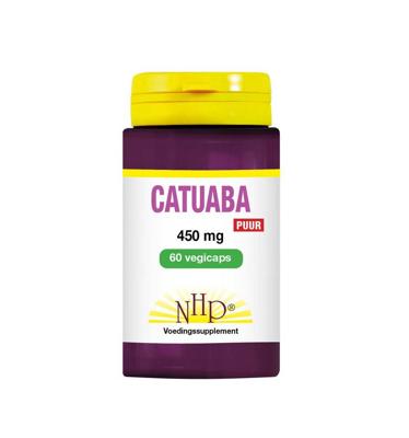 NHP Catuaba 450mg puur 60 Vegetarische capsules