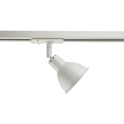 Plafondlamp winkelverlichting fasespoor wit &apos;Link single&apos; Nordlux GU10 1 licht metaal wit