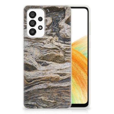 Samsung Galaxy A33 5G | TPU | Siliconen hoesje | Steen