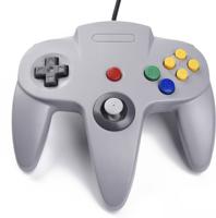 Nintendo 64 Controller Grijs (Teknogame) - thumbnail
