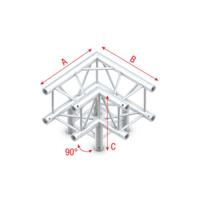 MILOS Milos Corner 3-way 90° Pro-30 Square F Truss - thumbnail