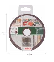 Bosch Accessories 2609256250 Schuurpapier voor schuurschijf Korrelgrootte (num) 36 (Ø) 125 mm 5 stuk(s) - thumbnail