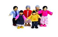Hape poppenhuis familie aziatisch - thumbnail