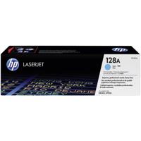 HP 128A (CE321A) cyaan tonercartridge voor HP Color LaserJet CP1525/CM1415MFP printers - thumbnail