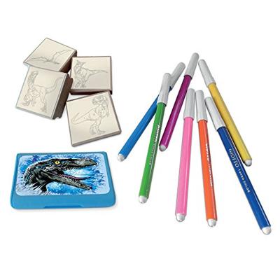 Stempeldoos Jurassic 4 Stempels