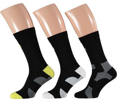 Xtreme Fietssokken Crew 3-pack Multi Black-45/47
