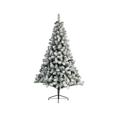 Kunstkerstboom Imperial pine snowy h150 D97 cm groen/wit Everlands - Everlands