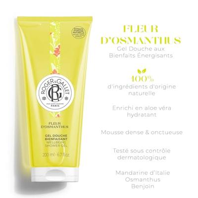Roger & Gallet Fleur D'Osmanthus Uplifting Shower Gel 200ml