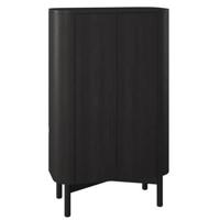 Northern Loud opbergkast zwart eiken - thumbnail