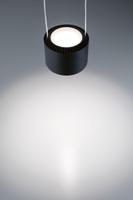 Paulmann Pendel Aldan 230V-railsysteem lamp URail LED Chroom (mat), Zwart - thumbnail