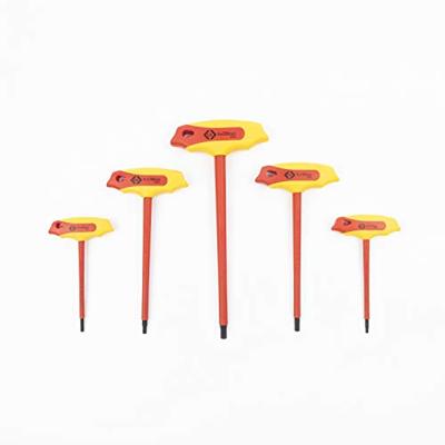 C.K T4422 SET VDE Inbussleutelset Sleutelbreedte (metrisch): 3 mm, 3.5 mm, 4 mm, 5 mm, 6 mm