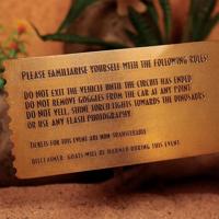 Jurassic Park Replica 1/1 Feeding Show Ticket - thumbnail