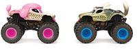 Monster High Monster jam die-cast trucks 1:64 2 stuks assorti - thumbnail